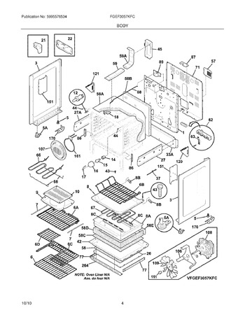 Diagram for FGEF3057KFC