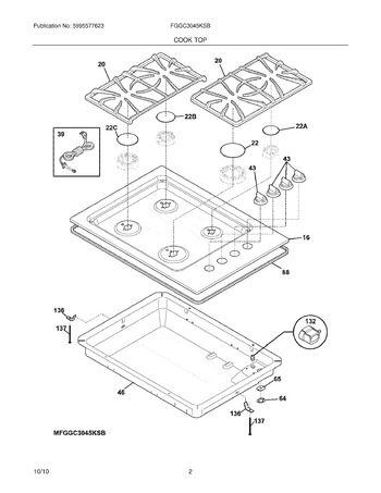 Diagram for FGGC3045KSB