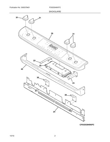 Diagram for FGGS3045KFC