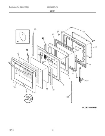 Diagram for LGEF3057LFB