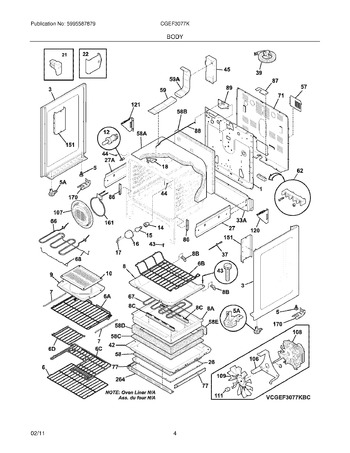 Diagram for CGEF3077KWE