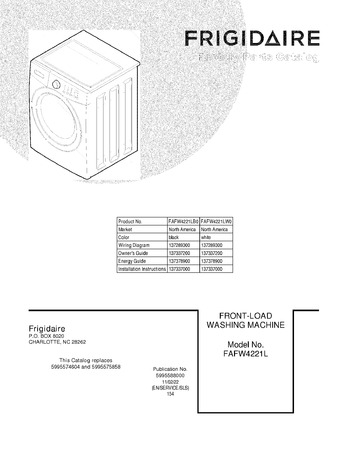 Diagram for FAFW4221LW0