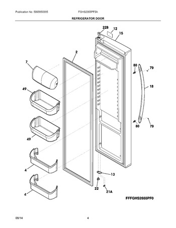 Diagram for FGHS2355PF5A