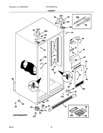 Diagram for FGHS2355PF5A