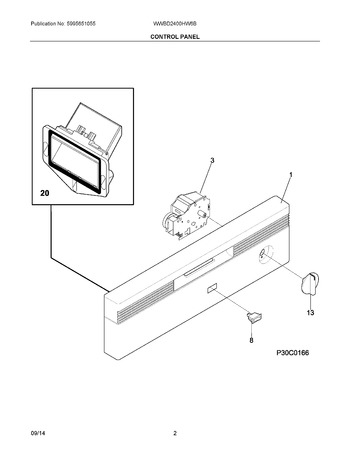 Diagram for WWBD2400HW6B