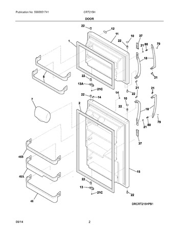 Diagram for CRT215HPB2