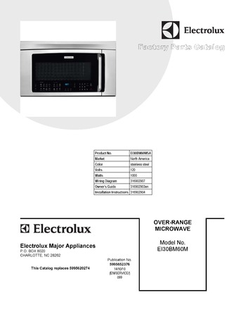 Diagram for EI30BM60MSA