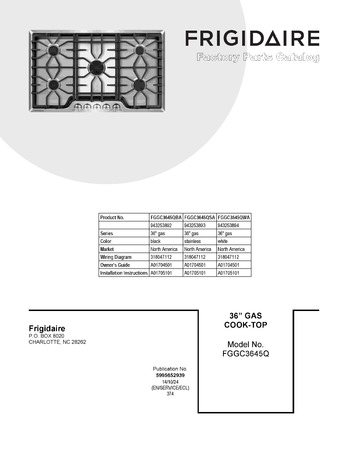 Diagram for FGGC3645QWA