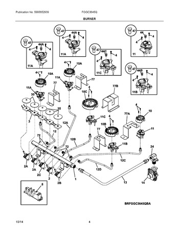 Diagram for FGGC3645QWA