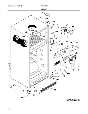 Diagram for FGHT1832PF3