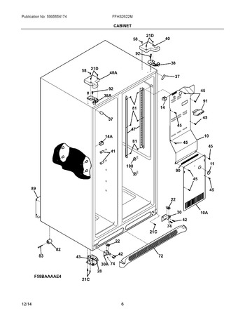 Diagram for FFHS2622MSWA