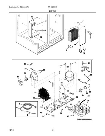 Diagram for FFHS2622MSWA