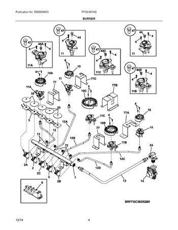 Diagram for FFGC3610QSA