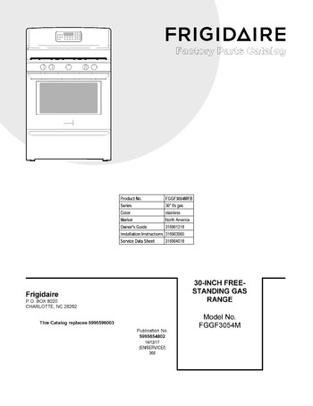 Diagram for FGGF3054MFB