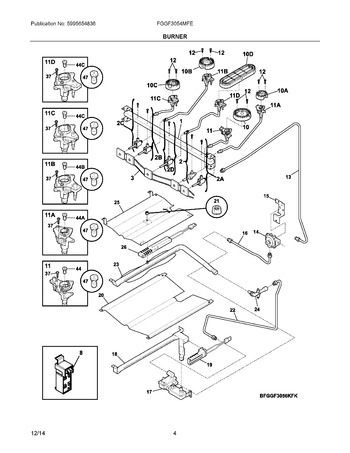 Diagram for FGGF3054MFE