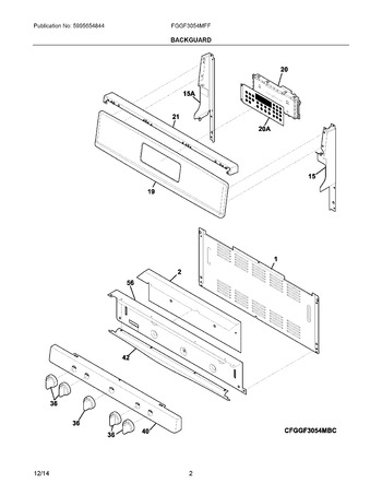 Diagram for FGGF3054MFF