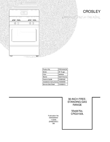 Diagram for CRG3150LSA