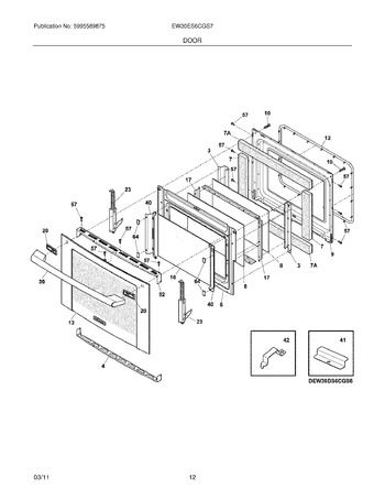 Diagram for EW30ES6CGS7