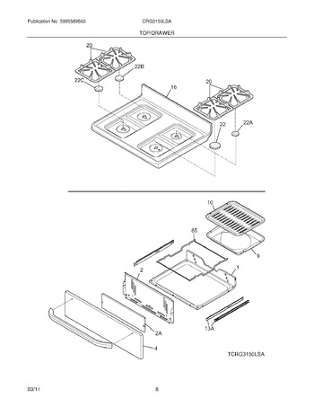 Diagram for CRG3150LSA