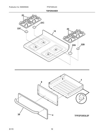 Diagram for FFGF3053LSK