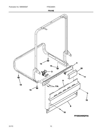 Diagram for FFBD2408NB3A