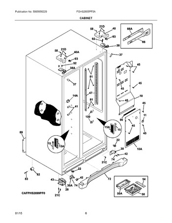 Diagram for FGHS2655PF5A