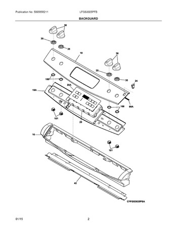 Diagram for LFGS3025PFB