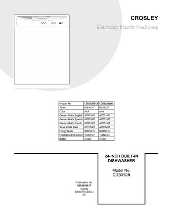 Diagram for CDB350NW4A