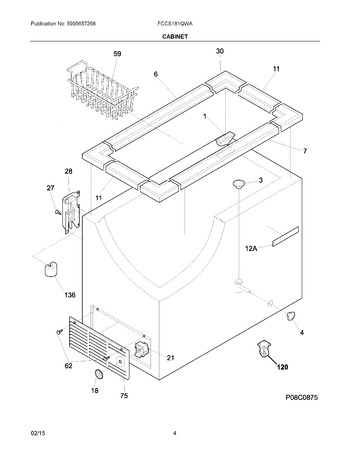 Diagram for FCCS181QWA