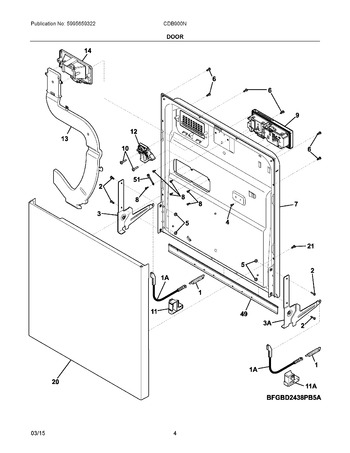 Diagram for CDB900NW4A