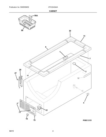 Diagram for CFC224QWA