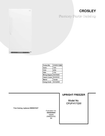 Diagram for CFUFH17QWA