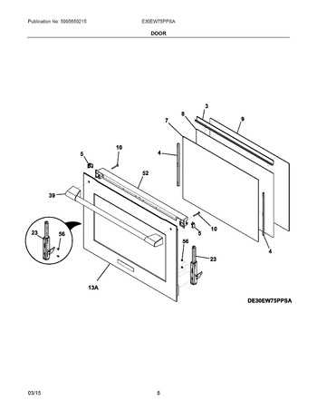 Diagram for E30EW75PPSA