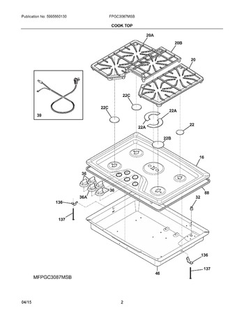 Diagram for FPGC3087MSB