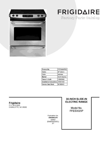 Diagram for FFES3025PSC