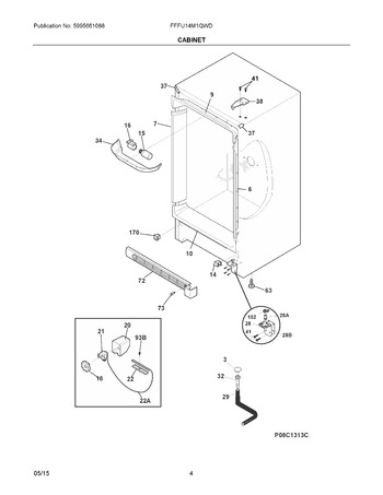 Diagram for FFFU14M1QWD