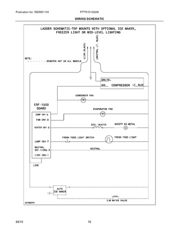 Diagram for FFTR1514QW4