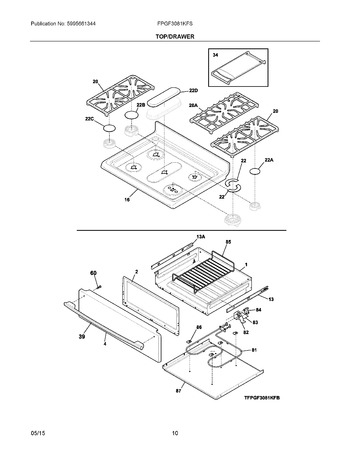 Diagram for FPGF3081KFS