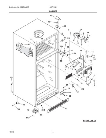 Diagram for CRT215HPW0