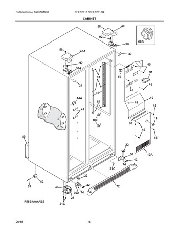 Diagram for FFEX2315QE0