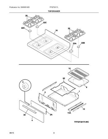 Diagram for FFGF3017LWF