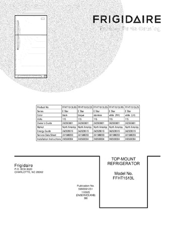 Diagram for FFHT1513LS5