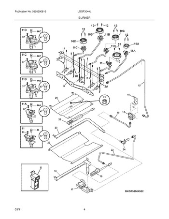 Diagram for LGGF3044LBA