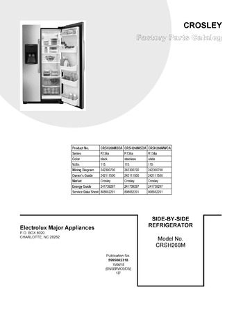 Diagram for CRSH268MSDA