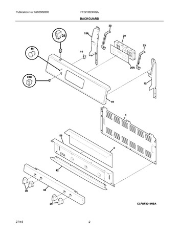 Diagram for FFGF3024RSA