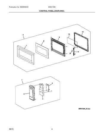 Diagram for MWV150KBB