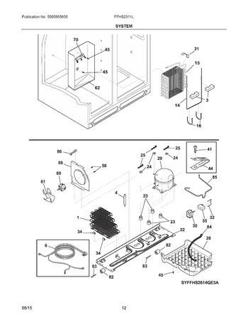 Diagram for FFHS2311LBLA