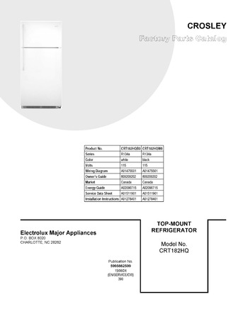 Diagram for CRT182HQW0