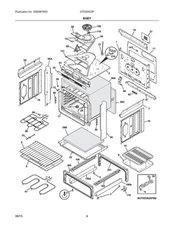 Diagram for CFES3025PSE