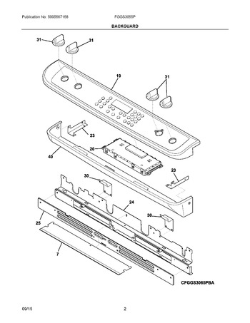 Diagram for FGGS3065PBK